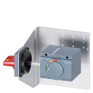 Otočný pohon pro montáž na boční stěnu nouzové zas