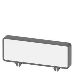 Štítek s popiskem pro krycí rámy příslušenství k: 