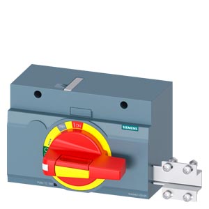 Čelní otočný pohon nouzové vypnutí s uzamykáním dv