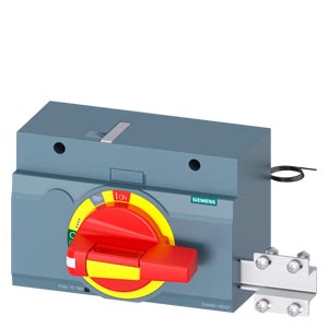 Čelní otočný pohon nouzové vypnutí s uzamykáním dv