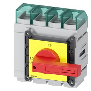 SENTRON, 3LD switch
disconnector, EMERGENCY-STOP
