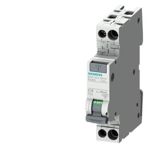 RCBO compact 4,5kA Type AC 300mA C16