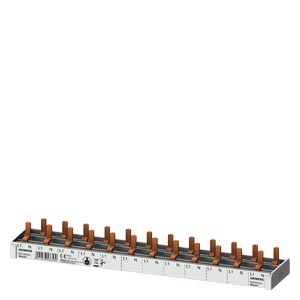 Pin Busbar 10mm2, 1p/N 12xComp 12MW