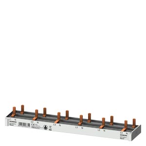 Pin Busbar 10mm2, 3p/N 6XAFD+6xComp 12MW