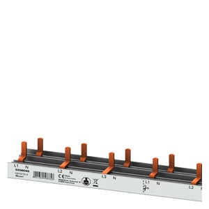 Pin Busbar 10mm2, 3p/N AFD+Comp 1000mm