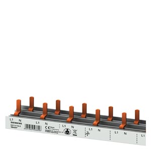 Pin Busbar 10mm2, 1p/N Comp+AS 1000mm