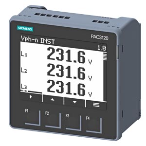 SENTRON PAC3120 LCD 96X96 mm multifunkční měřicí p