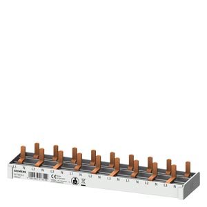 Pin Busbar 10mm2, 3p/N 9xComp 9MW