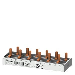 Pin Busbar 10mm2, 1p/N 6xComp 6MW