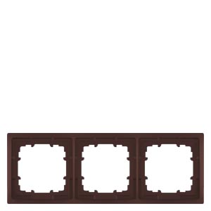 DELTA STYLE, CHOCOLATE FRAME, 3FOLD