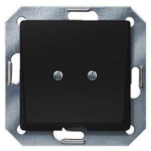 DELTA i-sys výstupní panel soft černá 55x55mm