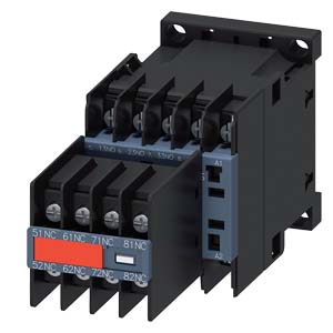 CONTACTOR RELAY, 4NO+4NC,
AC 110 V 50 HZ / 120 V 