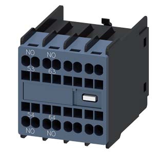 AUX.SWITCH BLOCK,FRONT,2NO,
CURR.PATH: 1NO, 1NO,
