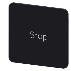 popisný štítek 27 x 27 mm, štítek černý, popisek: 
