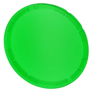 stiskací knoflík, zelený, pro prosvětlené tlačítko
