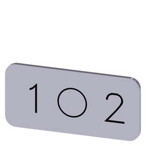 popisný štítek 12,5 x 27 mm, štítek stříbrný, symb