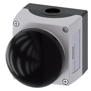 kryt pro ovládací přístroje 22 mm kulatý plast hor