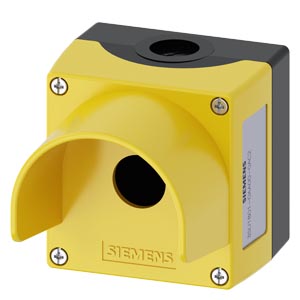 kryt pro ovládací přístroje, 22 mm, kulatý, plast,