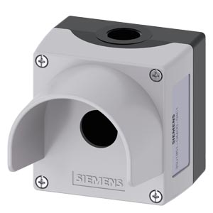 kryt pro ovládací přístroje, 22 mm, kulatý, kov, š