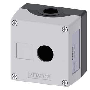 Kryt pro ovládací přístroje, 22 mm, kulatý, kov, š