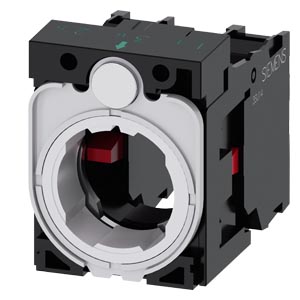 držák pro 3 moduly, plast, 1 NC, 1 NC, šroubová sv