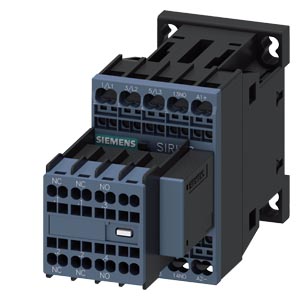 CONTACTOR, AC-3, 4KW/400V,
2NO + 2NC, 24 V DC,
3