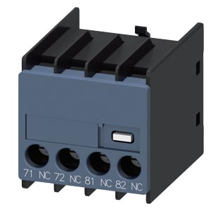 AUX.SWITCH BLOCK,FRONT,2NC,
CURR.PATH:1NO, 1NO, C