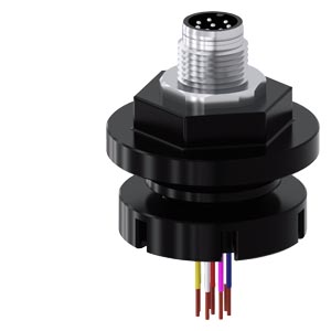 Adapter M12 connector male for M20/M25