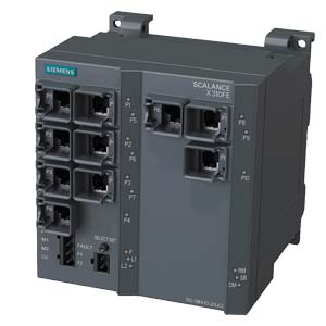 SCALANCE X310FE, konfigurovatelný L2 switch průmys