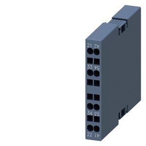 LATERAL AUX.SWITCH BLOCK,SIDE,
1NO+1NC, CURR.PATH