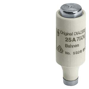 DIAZED FUSE-LINK 750V
DC RAILROAD PROPERTY PROTEC