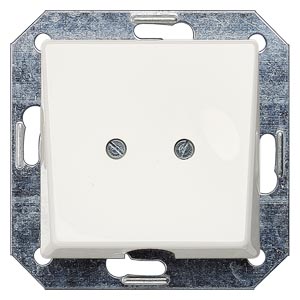 I-SYSTEM, TITANIUM WHITE
OUTLET COVER, 55X55MM