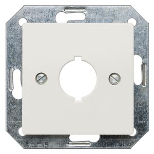 I-SYSTEM, TITANIUM WHITE
COVER PLATE 55X55MM
FOR