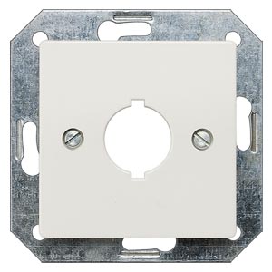 I-SYSTEM, ELECTRIC WHITE
COVER PLATE 55X55MM
FOR