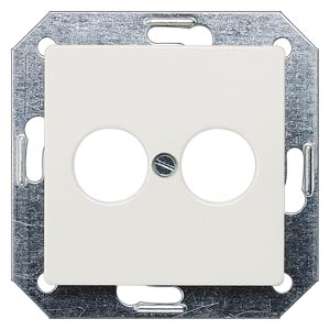 I-SYSTEM, TITANIUM WHITE
COVER PLATE 55X55MM
FOR