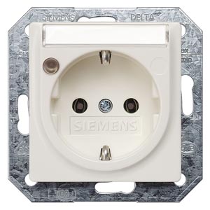 I-SYSTEM, TITANIUM WHITE
SCHUKO SOCKET OUTL. 10/1