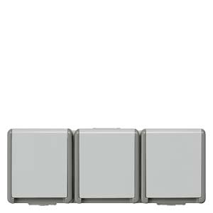 DELTA FLAT IP44, SM
DARK GRAY/LIGHT GRAY
SCHUKO 