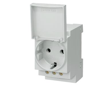 SCHUKO SOCKET 16A
WITH COVER ACC. TO DIN VDE 0620