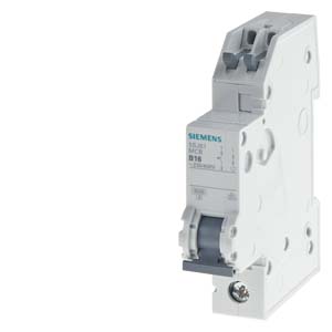 CIRCUIT BREAKER 230/400V
6KA, 1-POLE, C, 10A, D=7