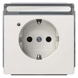 DELTA STYLE, TITANIUM WHITE
SCHUKO SOCKET OUTL. 1