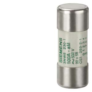 SENTRON, cylindrical fuse link,
22 x 58 mm, 16 A,