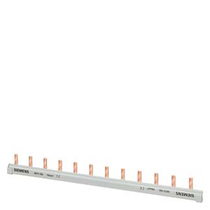 PIN BUSBAR, 1PHASE
10SQMM, 12PINS, ISOLATION GREY