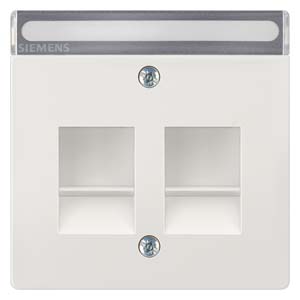 DELTA STYLE TITANIUM WHITE
COVER PLATE 68X68MM
W