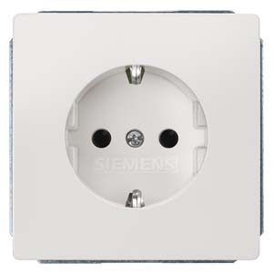 DELTA STYLE, TITANIUM WHITE
SCHUKO SOCKET OUTL. 1