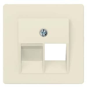 I-SYSTEM, ELECTRIC WHITE
COVER PLATE UAE OUTLET B