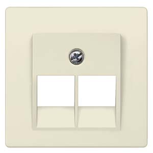 I-SYSTEM, ELECTRIC WHITE
COVER PLATE UAE OUTLET B