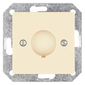 I-SYSTEM, ELECTRIC WHITE
COVER PLATE 55X55MM
FOR