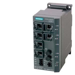 SCALANCE X206-1, konfigurovatelný L2 switch průmys