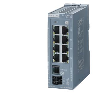 SCALANCE XB208, konfigurovatelný L2 switch průmysl