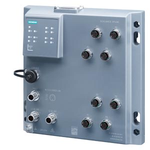 SCALANCE XP208, konfigurovatelný L2 switch průmysl